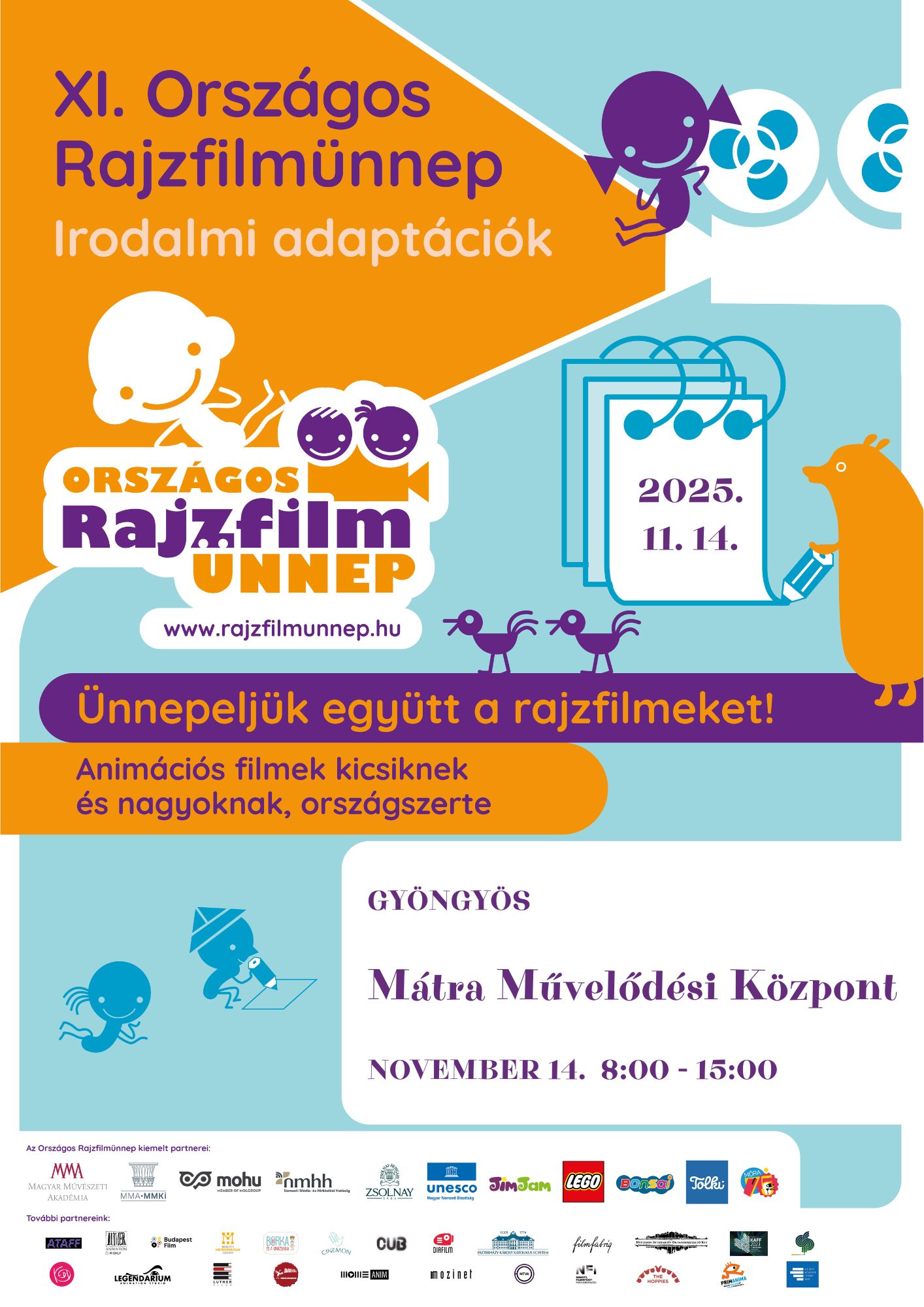 Országos Rajzfilmünnep - Mátra Művelődési Központ 2025-11-14