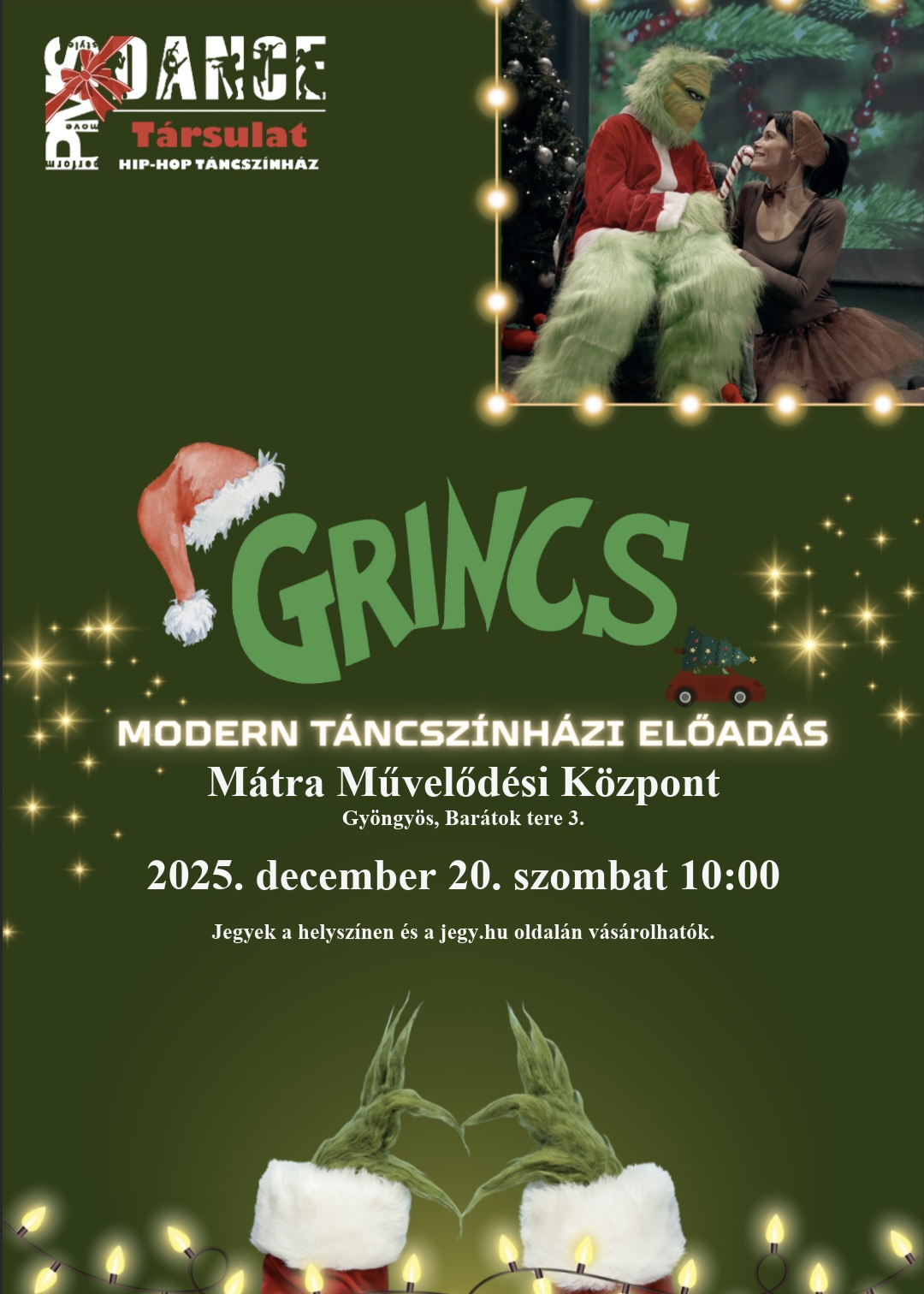 Grincs - Mátra Művelődési Központ 2025-12-20