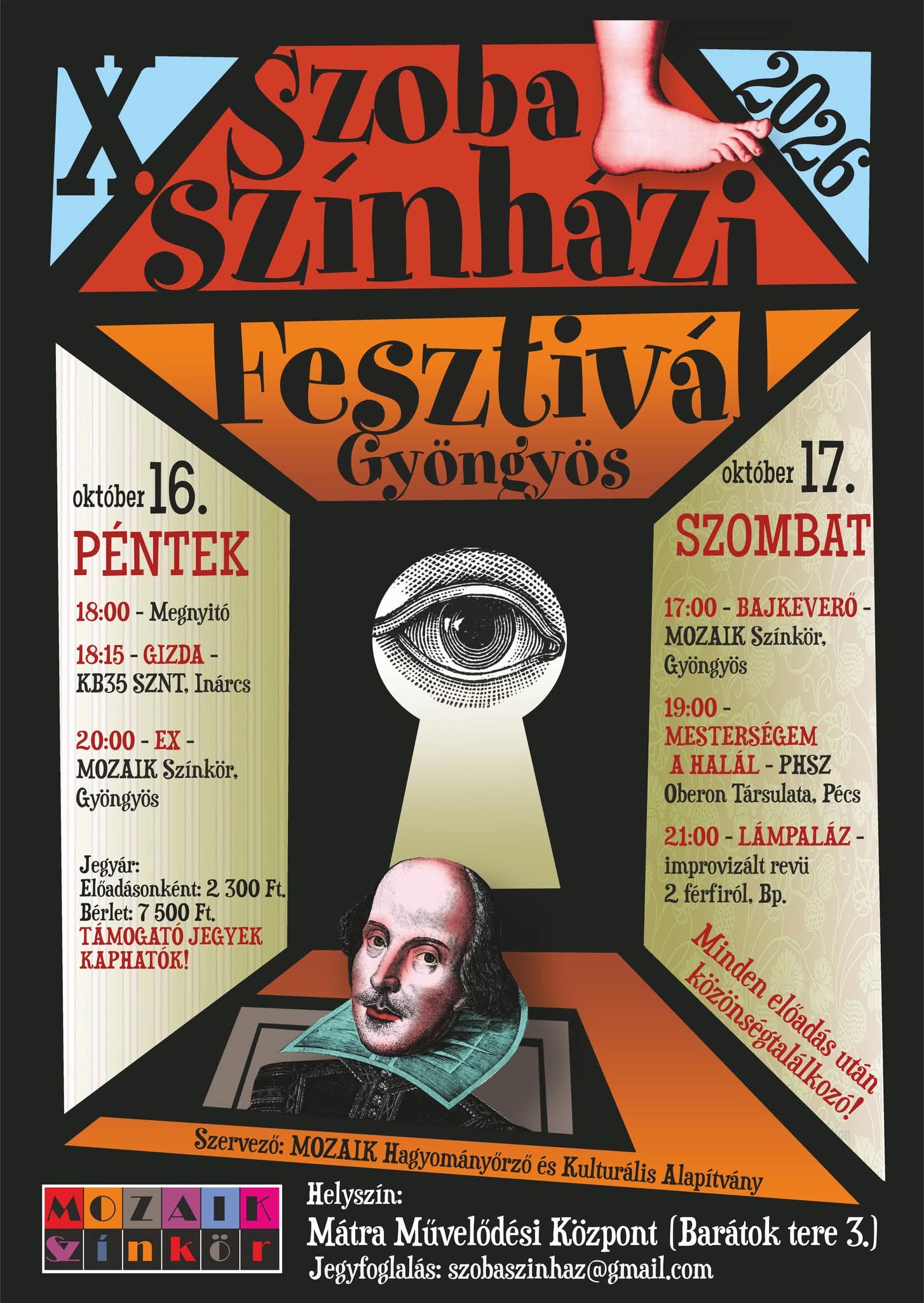 X. Szobaszínházi fesztivál